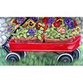 Custom Printed Rugs Custom Printed Rugs Dm-29 Little Red Wagon Door Mat DM  29